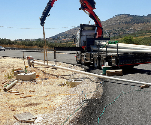 travaux publics à Sampigny