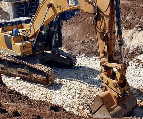 travaux publics à Sampigny